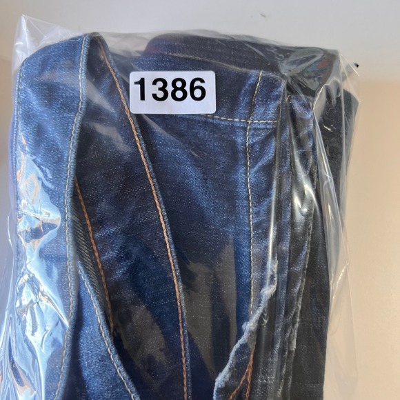 Vintage J.Crew Stretch Straight Leg Jeans Dark Wash Blue Denim Womens Sz 4 USA - Picture 9 of 10